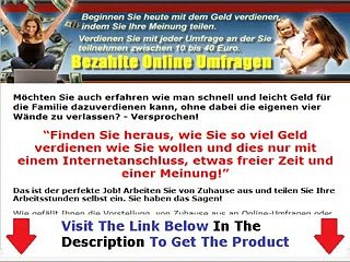 Bezahlte Online Umfragen Review & Bonus WATCH FIRST Bonus + Discount