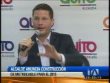 Rodas anuncia la construcción de metrocables en 2015