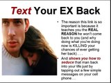 How To Get My Ex Boyfriend Back Fast-Text Your Ex Back Will Do It!