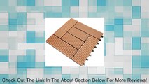 Boedika Bamboo Composite Interlocking Deck Tile, 12-Inch by 12-Inch , 11 Tiles Per Carton 11 Square Feet Review