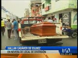 Guayaquil: Descubren el cuerpo de un hombre en una nevera