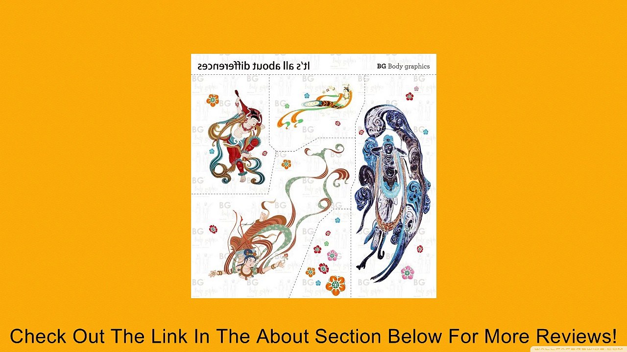 Bg Bg Body Graphics Temporary Tattoo Dunhuang Frescoes of Chnmuseum Series Review