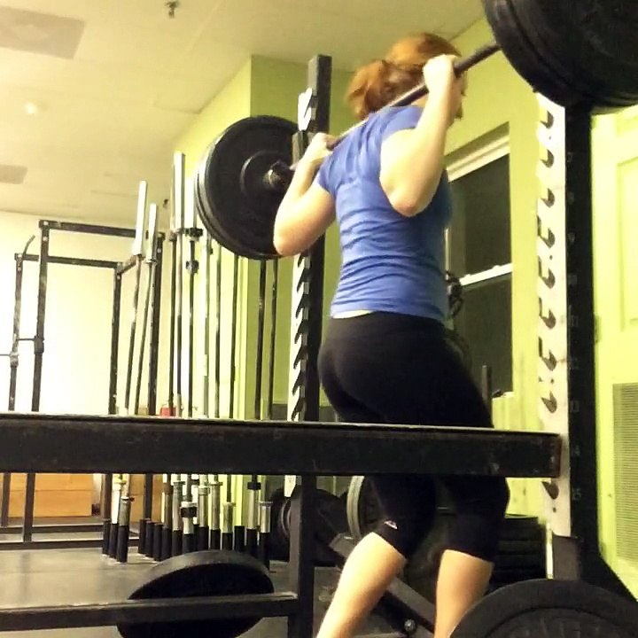 6x2 backsquat 175# 3 set