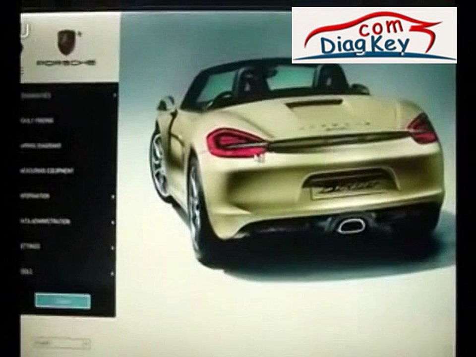 Diagnose Porsche Cayenne With Porsche Piwis Tester II