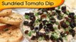 Sundried Tomato Dip - Easy To Make Homemade Party Dip  Spread Recipe By Ruchi Bharani