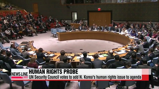 UN Security Council adds N. Korea human rights issues to agenda