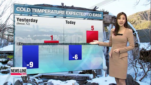 Cold snap to end this afternoon