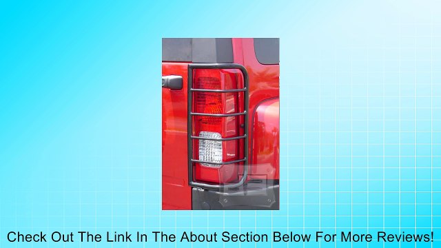 Hummer H3 Black Powder Coated Tail Light Guards (Fits: 2006-2010 H3's) Review