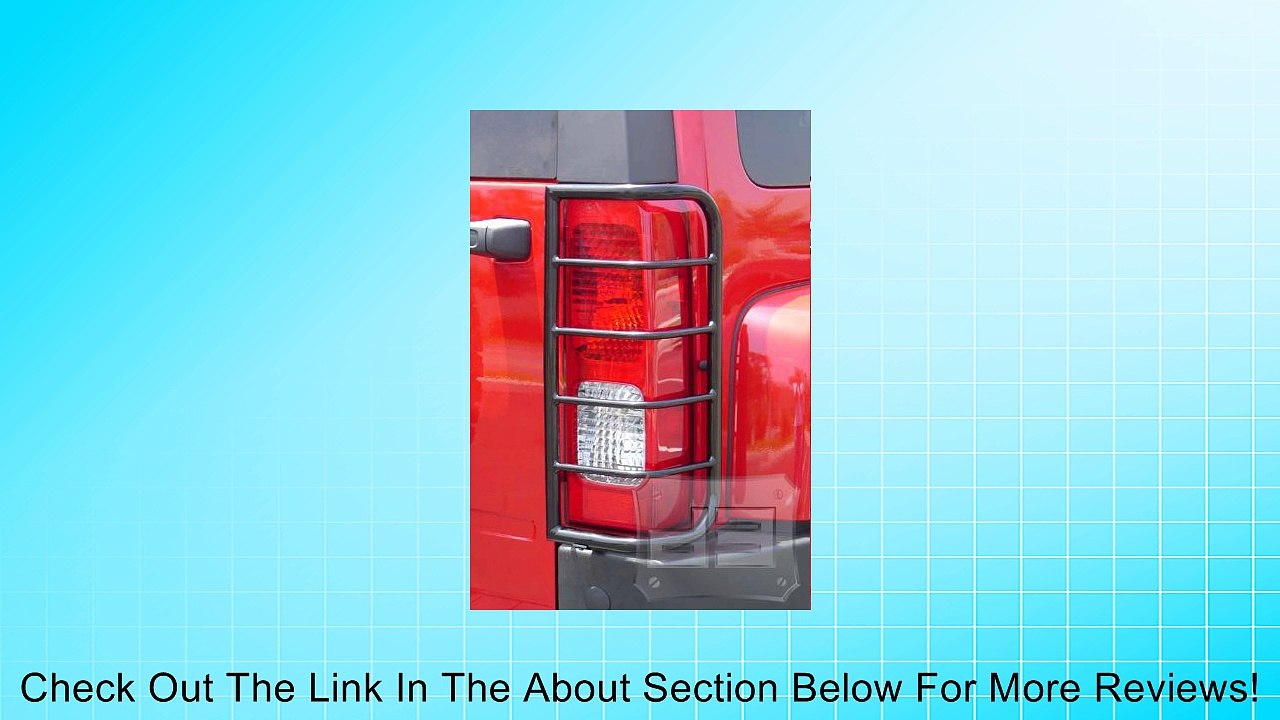 Hummer H3 Black Powder Coated Tail Light Guards (Fits: 2006-2010 H3's) Review