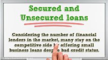 Small Business Loans Despite Bad Credit