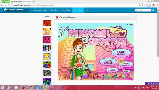 personal shopper games