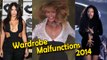 Beyonce, Nicki Minaj, Kim Kardashian- Celebrity Wardrobe Malfunction 2014
