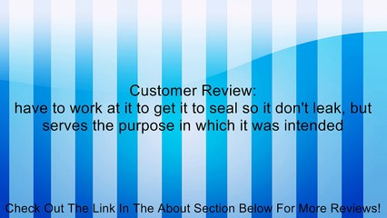 Filter Hose Conversion Kit Review