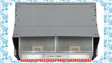Bauknecht DE5360SG DUNSTABZUGSHAUBE