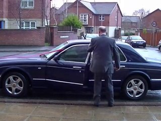 Lea Cars Bentley Arnage car at Preston,Lancashire