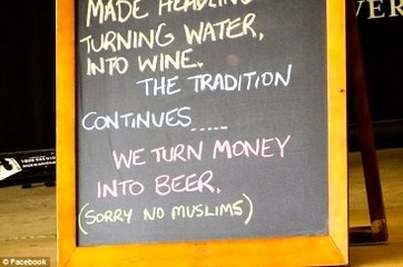 Avustralya'da "Müslümanlar Giremez" Yazısına Tepki