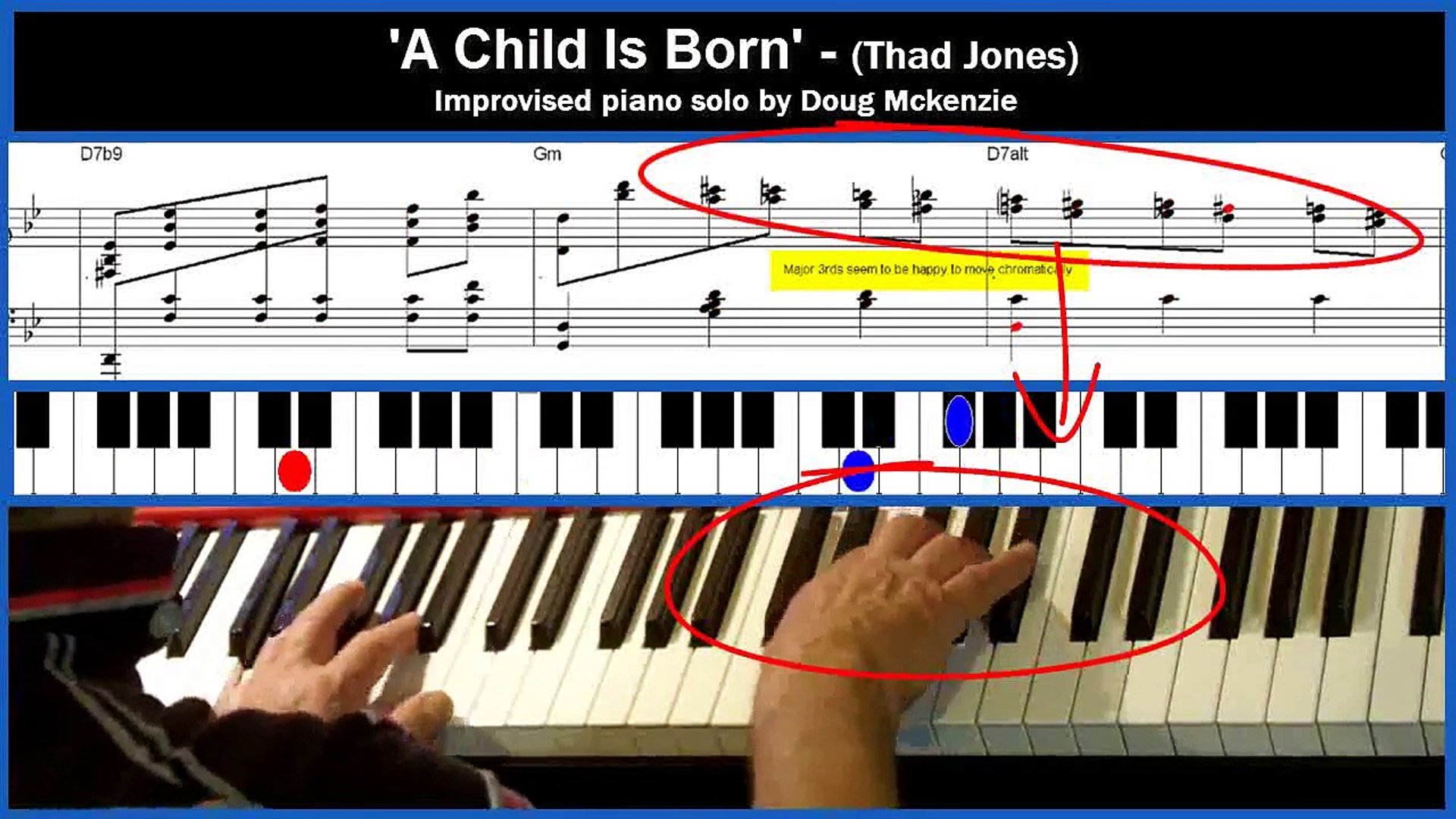 A Child Is Born' (Thad Jones) - jazz piano tutorial - video Dailymotion