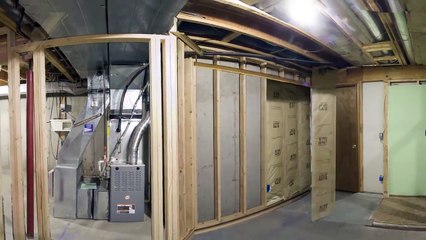 Rénovation  sous-sol en 1 minute