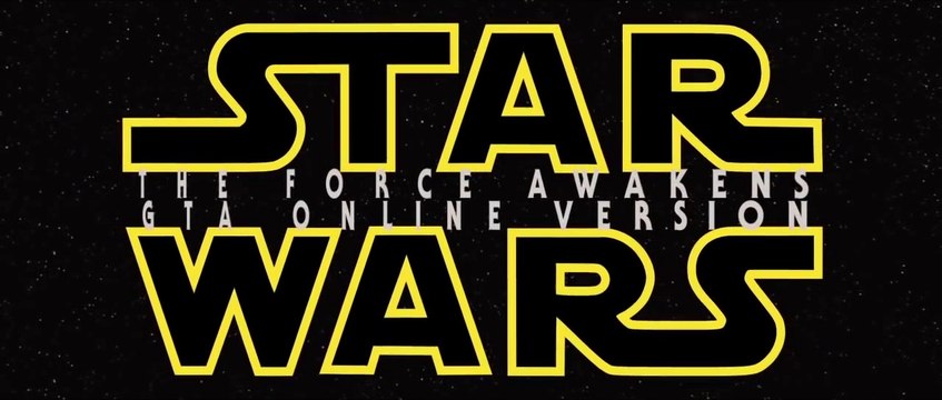 When a GTA V geek fan makes a Star Wars VII The Force Awakens Remake Parody