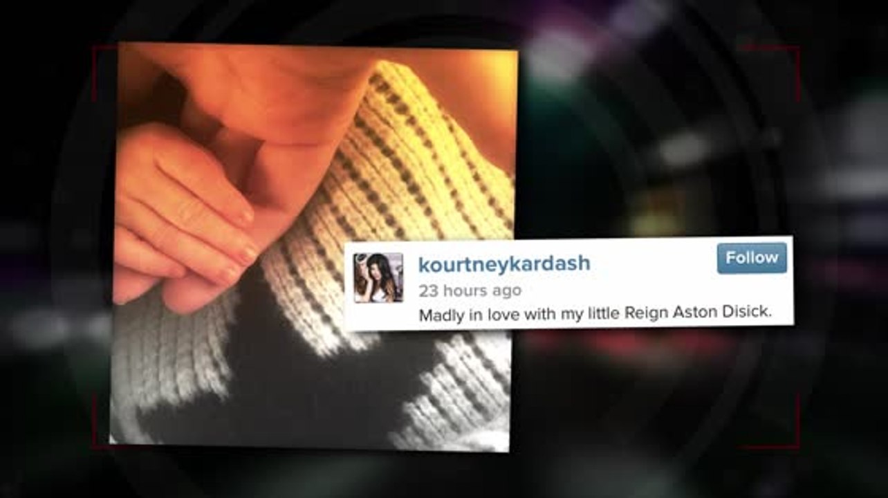 Kourtney Kardashian neuester Sohn heißt: Reign Aston Disick