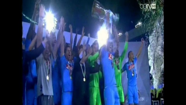 تتويج نابولي بكأس السوبر الإيطالي