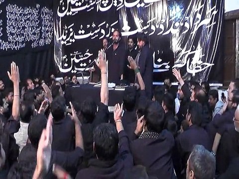 Zakir Mohsin Abbas Rukan 8 Muharram 1436 - at Imambargah Najaf Manzil, Mozang Lahore