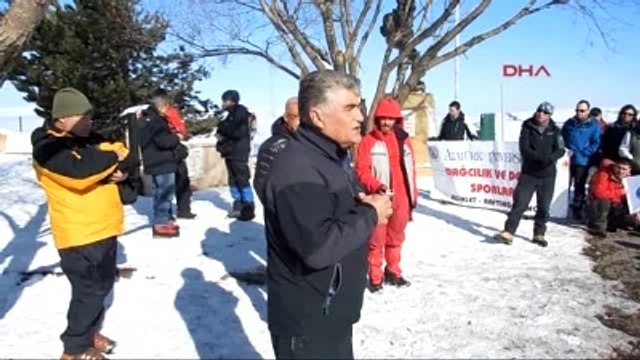 Sarıkamış Harekatının 100'üncü Yılında Şehitleri İlk Dağcılar Andı