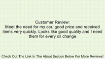 Genuine Hyundai Oil Pan Drain Plug Gasket, 21513-23001, Pack of 10 Review