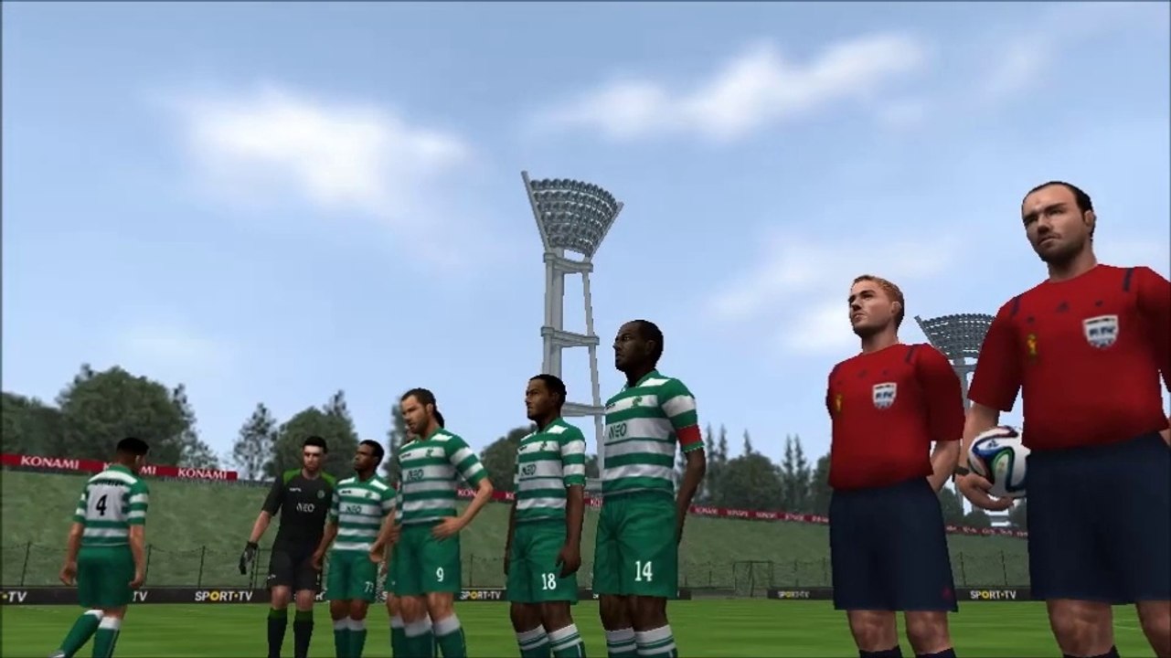 Gameplay PES 2015 para PSP (Hack)