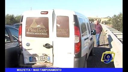 MOLFETTA | Maxi tamponamento su ss. 16