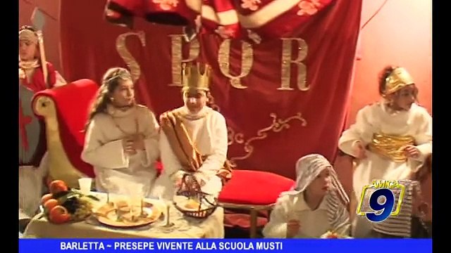 BARLETTA | Presepe Vivente alla scuola Musti