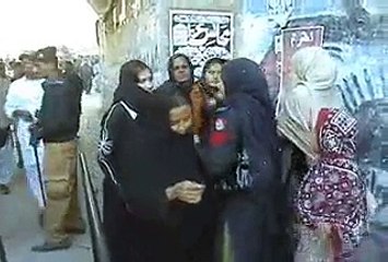 Ladies Police Checking at the Check Post