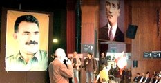 HDP Kongresinde Atatürk ve Öcalan Posteri Yan Yana Asıldı