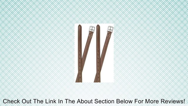 Paris Tack Super Soft Stirrup Leathers Havana 54 Review