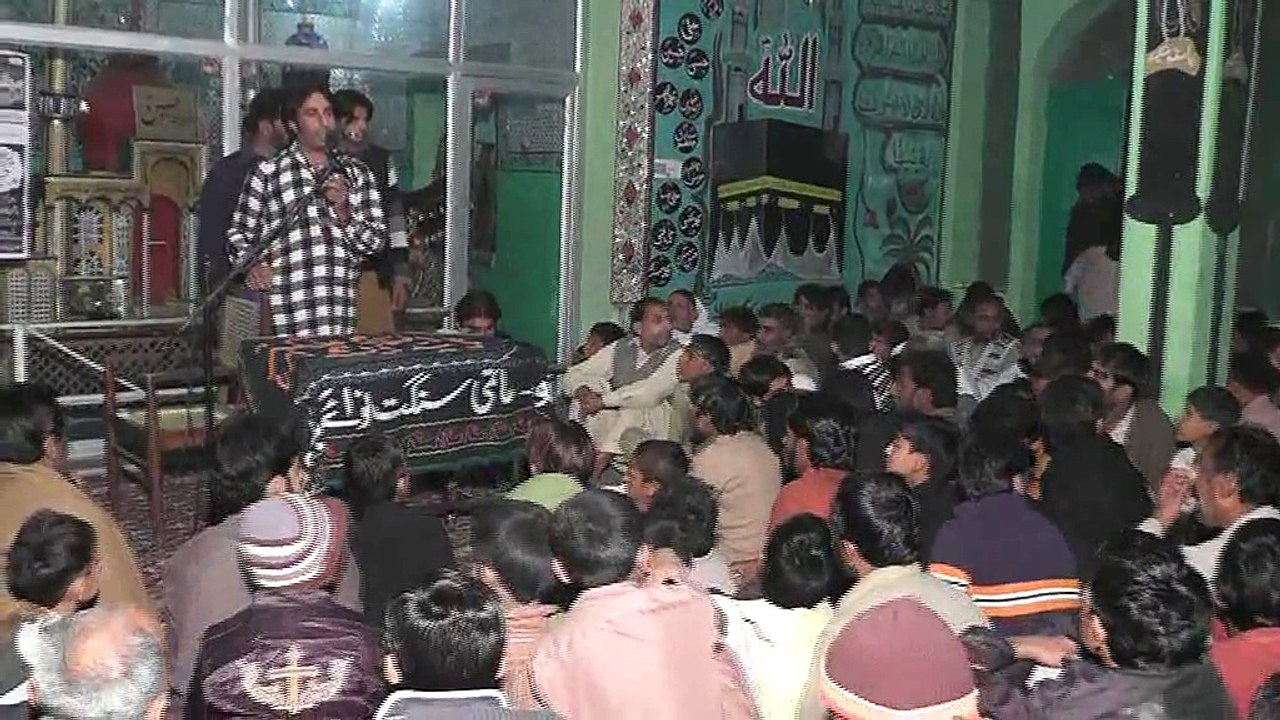 Zakir Tanveer Abbas 19 Safar Imam bargha Hassan Mujtaba a.s part  1/4