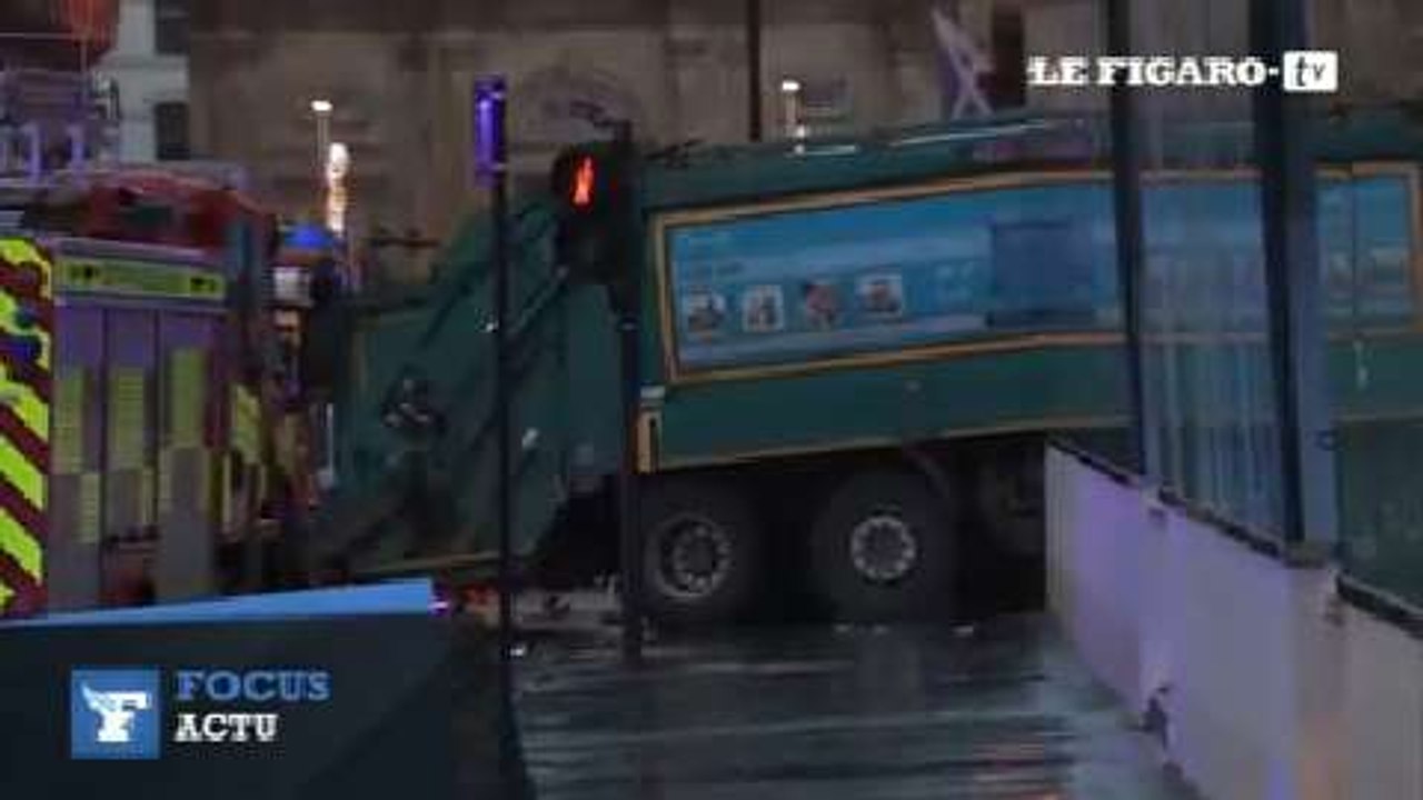 Glasgow : «J'ai mis ma copine hors de la trajectoire» du camion