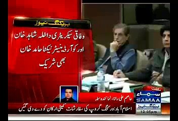 Committee Finalizing National Security Plan