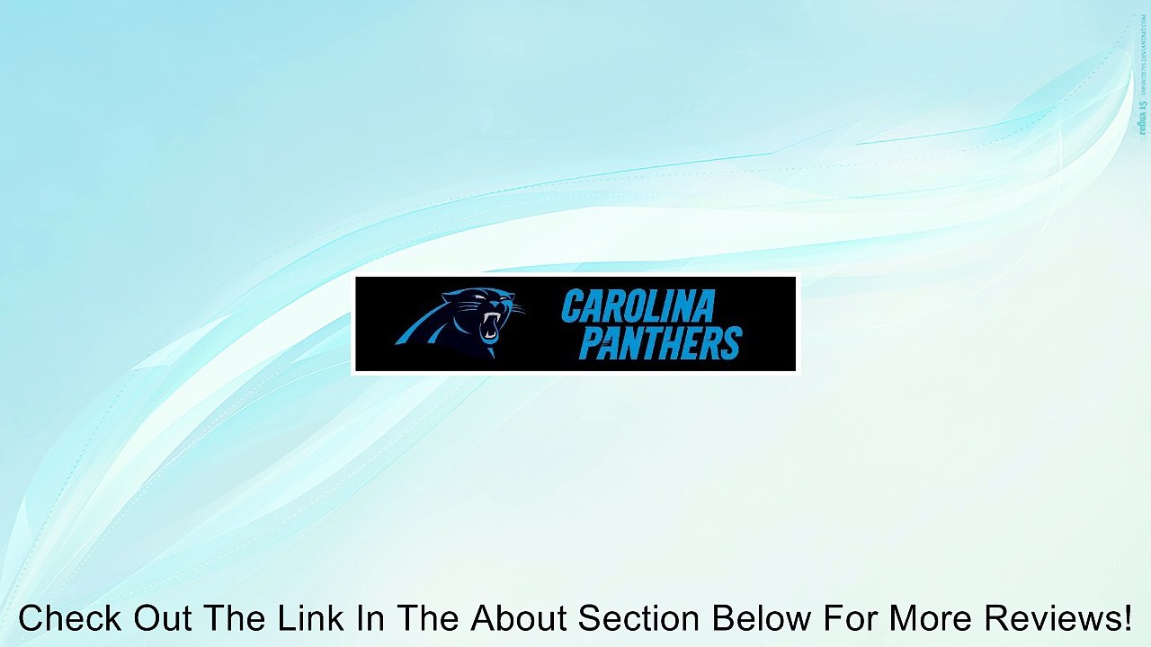 CAROLINA PANTHERS NFL MESH STEERING WHEEL COVER Review