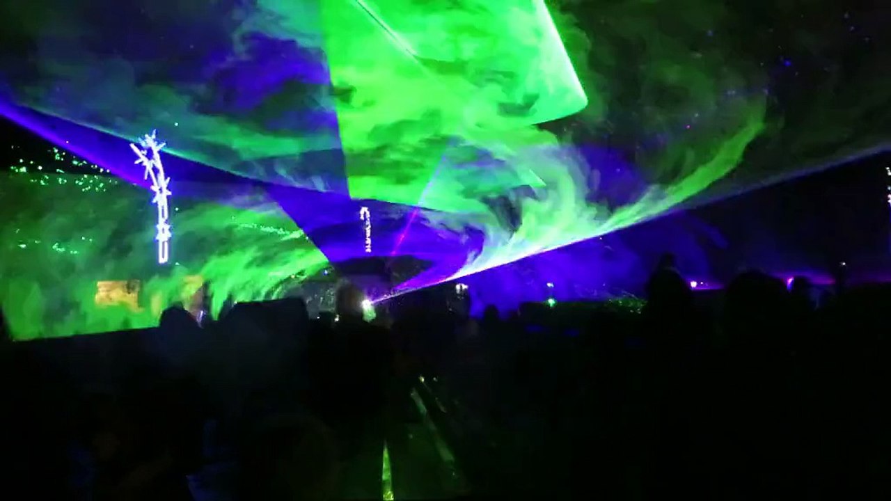 Le show laser 2014 de Saint-Pol-sur-Ternoise