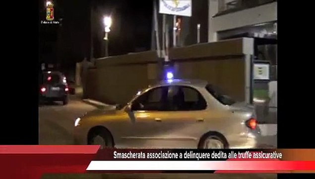 Smascherata associazione a delinquere dedita alle truffe assicurative