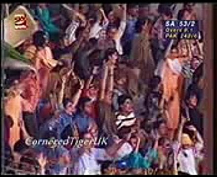 Fast Bowler Waqar Younis Stunning Bowling 1996 World Cup