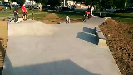 BMX Backflip Fail