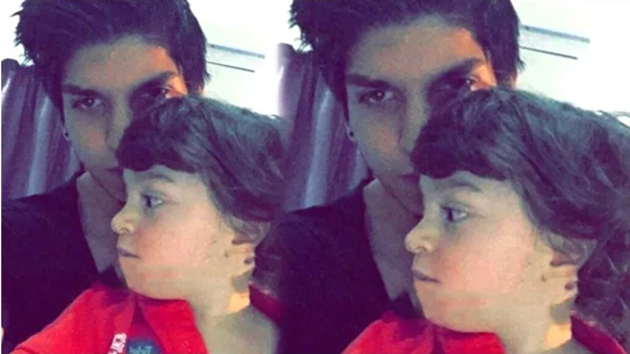 Shah Rukh Khan’s Son AbRam’s Adorable LEAKED Pic - WATCH