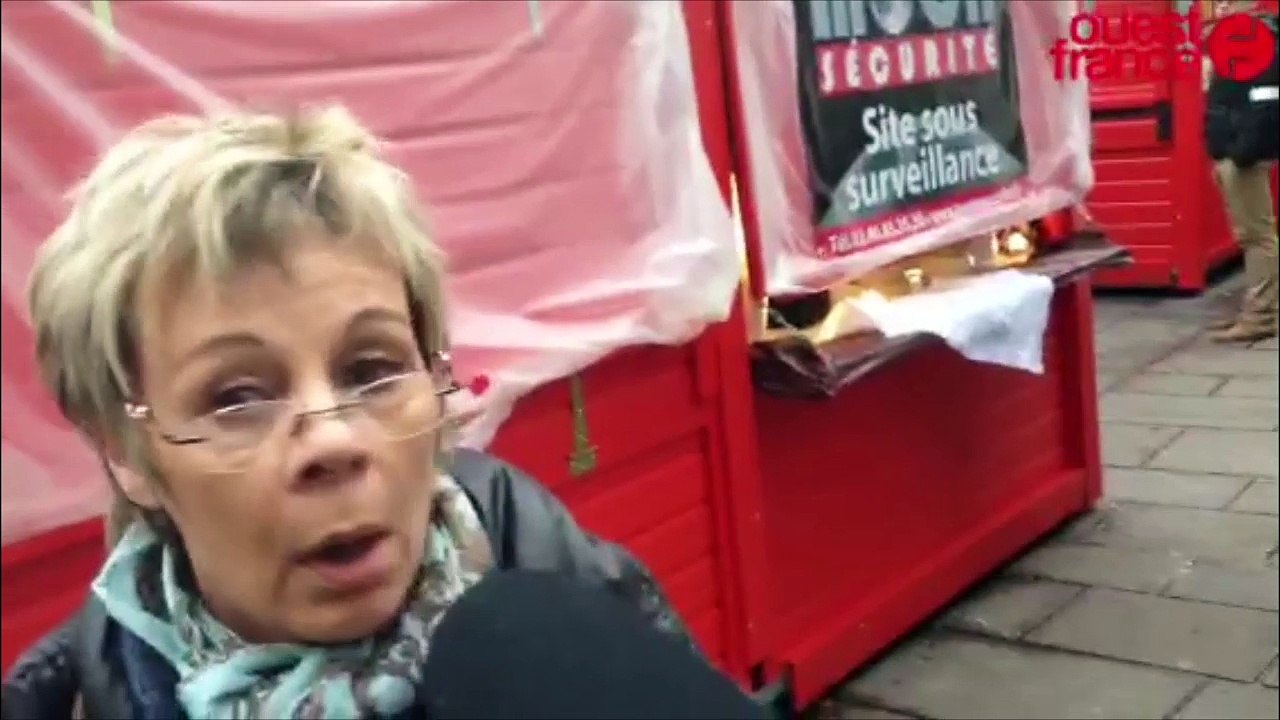 Les commerçants choqués