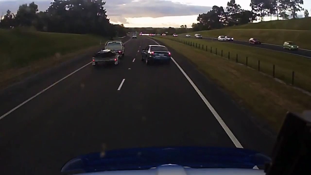 Car Fail Spinout _ Crazy Highway Crash