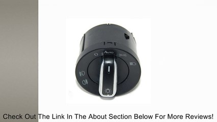 HQRP Headlight Switch for Volkswagen Passat 2005 / 2006 / 2010 Passat CC B6 2009 / 2010 / 2011 / 2012 plus HQRP Coaster Review