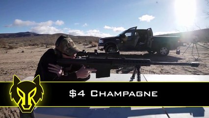 déboucher du champagne avec un CAL 50