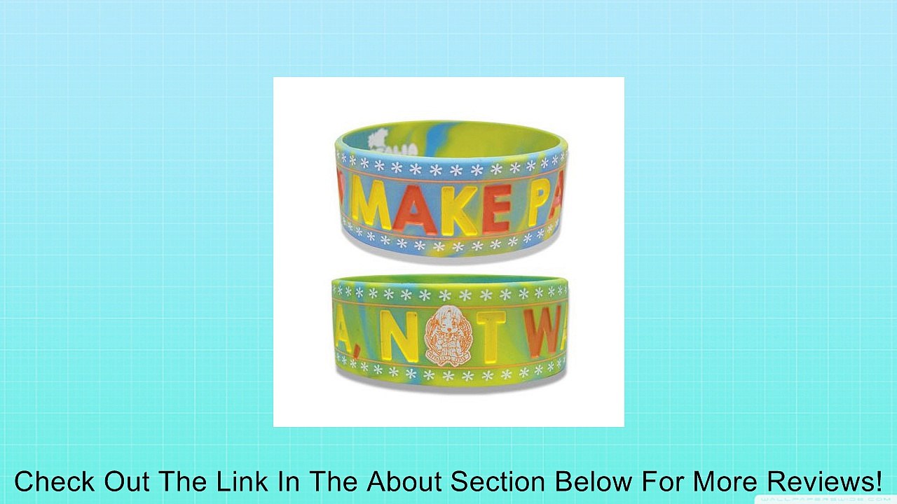 Hetalia Make Pasta Not War Wristband Review