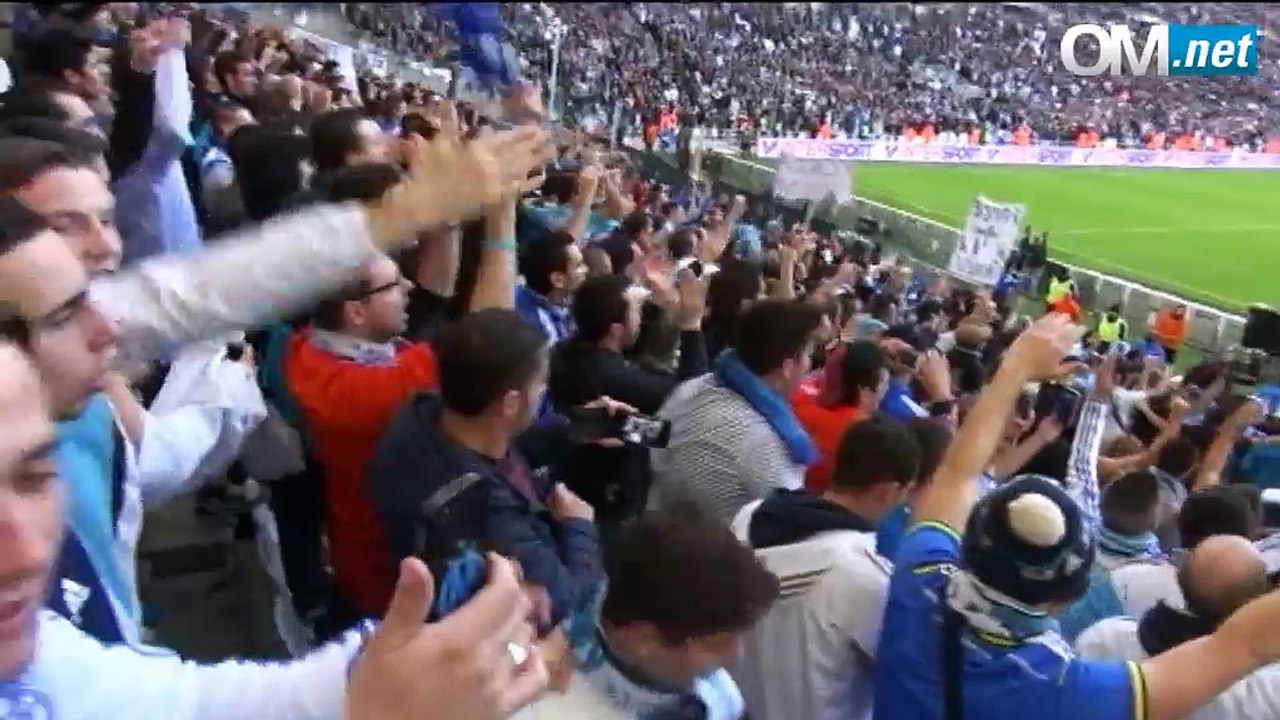 L'hommage des supporters olympiens à Bielsa