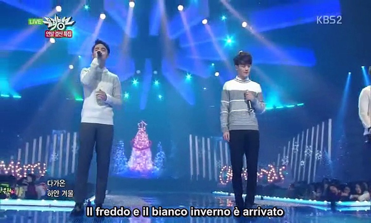 EXO - December 2014 (Winter's Tale) (live) [SUB ITA]